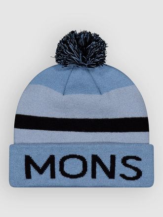 Mons Royale Mccloud Merino Pom Pom Gorro azul