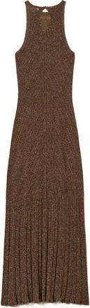 Twin-Set Long Chevron Knit Dress