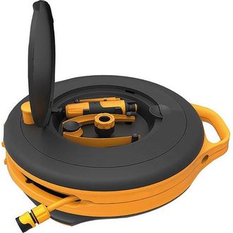 Fiskars Waterwheel S Manguera De Riego 15m Negro Naranja