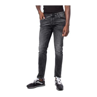 Jack & Jones Jack & Jones, Slim-fit Jeans, male, Black, Size: W29 L30 Slim Fit Jeans