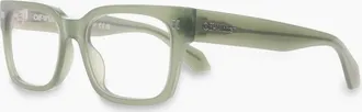 Off-white Mens Off Style 53 Sun - Green - Size: ONE size