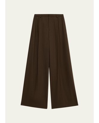 Vince Camille Mid-Rise Wide-Leg Pants