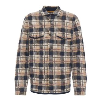 Guest In Residence Truien & Vesten, Dames, Veelkleurig, S, Kasjmier, Cashmere Shirt Met Ruitpatroon