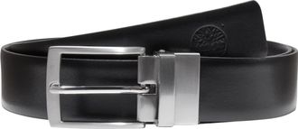 Timberland Mens 35mm Reversible Squared Tip Belt Waist Pack, Black, XL