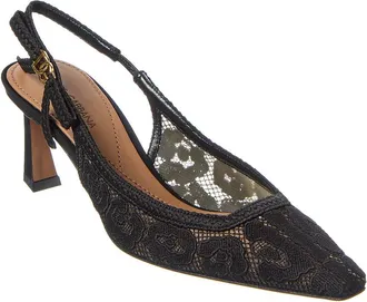 Dolce & Gabbana Lace Slingback Pump