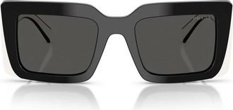 Prada PR D01S Zonnebril - unisex - Accessoires - Zwart - Maat: 52 MM Polyamide