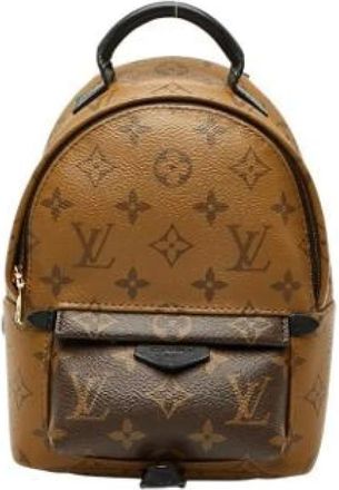 Louis Vuitton Pre-owned Backpacks, female, Brown, Size: ONE SIZE Pre-owned Backpack