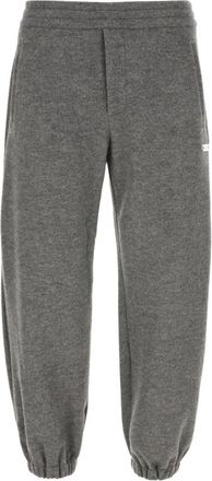 Alexander McQueen Pantaloni - Heren - Sweatpants - Grijs - M - Broeken