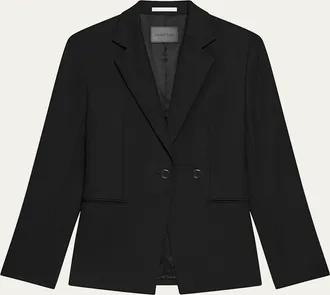 Helmut Lang Wool Gabardine Blazer
