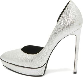 Saint Laurent Pumps con tacco 140mm - Grigio