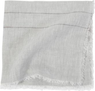 Pom Pom at Home Sonoma Set of 4 Linen Napkins in Light Grey at Nordstrom