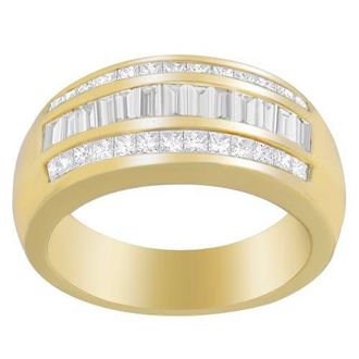 House of Brilliance 14K Yellow Gold 1.00 Cttw Diamond Ring at Nordstrom, Size 7.5