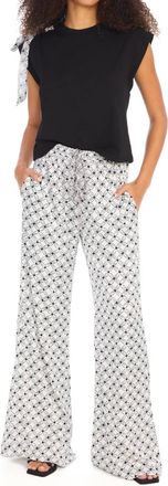 Allison New York Womens Selena Pants In Black/white