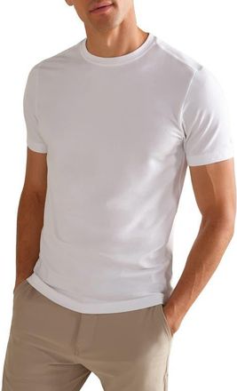 Rhone Slim Fit Performance T-Shirt in White at Nordstrom, Size Xx-Large