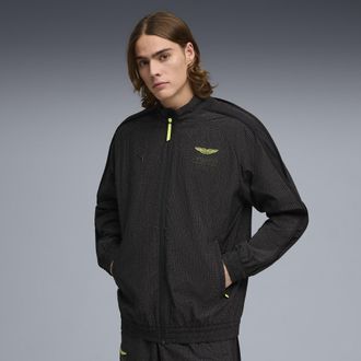 Puma Giacca PUMA x ASTON MARTIN ARAMCO F1 TEAM T7 da uomo, Abbigliamento, Nero, XXL