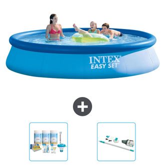 Intex Piscina Easy Set Redonda - 396x84 Cm - 5-piezas S40714
