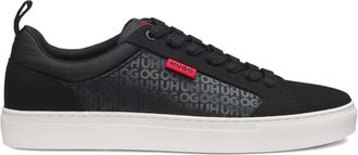 HUGO BOSS Morrie sneakers met vlakken - Zwart