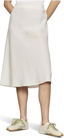 Sanctuary Everyday Linen Slip Skirt Womens Skirt White : LG (US 10-12)