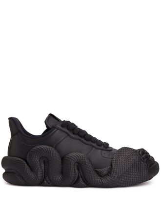 Giuseppe Zanotti Sneakers Cobras con dettagli 3D - Nero