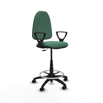 Piqueras y Crespo Silla De Oficina Piqueras Y Crespo Bfn01rp Verde Esmeralda Alta