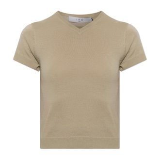 Iro Iro, Dames, Truien, Beige, Maat: XS Zijde