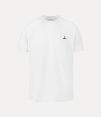 Vivienne Westwood Classic T-shirt Multicolour Orb Cotton White XXL Unisex