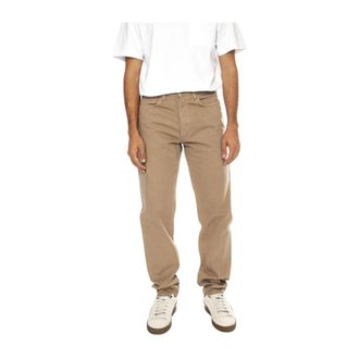 Edwin Heren, Jeans, Bruin, Maat: W30 L32
