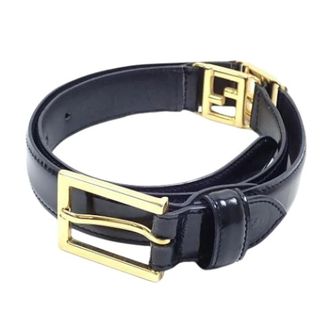 Fendi Pre-owned Belts, female, Black, Size: ONE SIZE Pre-owned Vintage Standard Belt
