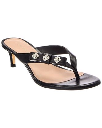 Stuart Weitzman Julietta 50 Leather Sandal