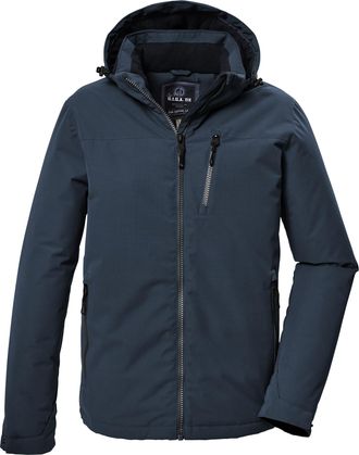 G.I.G.A. DX Mens Gw 64 Mn Jckt Functional Outdoor Jacket with Zip-Off Hood, Dark Smoky Blue, L
