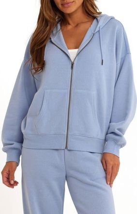 Threads 4 Thought Corissa Oversize Fleece Hoodie in High Tide at Nordstrom, Size X-Large