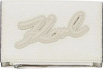 Karl Lagerfeld Accessoires, Dames, Wit, ONE Size, K/Skuare Portemonnee