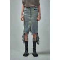 Rick Owens Slivered Skirt