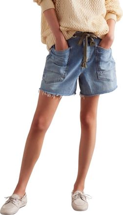 Free People Moxie Shorts In Blue
