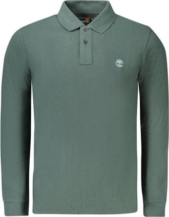Timberland Verde Katoenen Polo voor Mannen