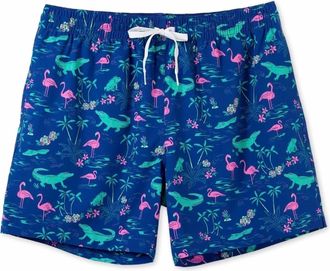 Chubbies Mens Classic Lined Swim Trunk In Swamp And Circumstances