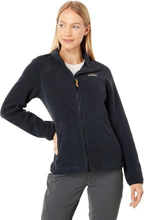L.L.Bean Womens Black Mountain Classic Fleece Jacket