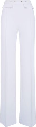 Elisabetta Franchi Trousers Classic Pa19666e2 360 Ivory