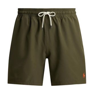 Polo Ralph Lauren Badmode, Heren, Groen, S, Polyester, Traveler Boxer