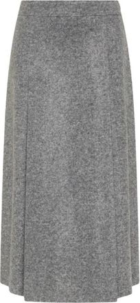 Seventy Rokken - Dames - Midirokken - Grijs - 2XS - Rokken
