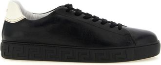 Versace Black Leather Sneakers