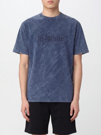 Off-white Cotton T-Shirt with Logo