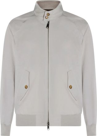 Baracuta Lightweight Minimalist Stand Collar Jacket