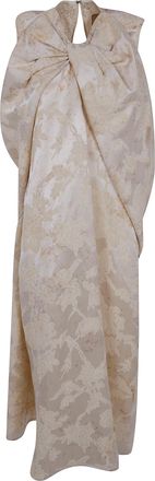 Uma Wang Dress Floral Appli