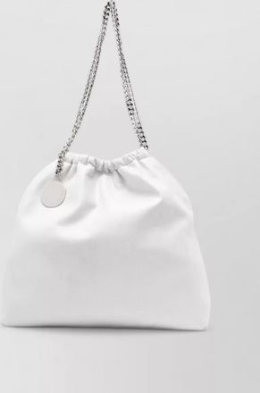 Stella McCartney falabella drawstring shoulder chain medium tote