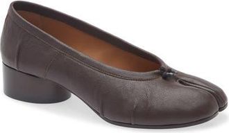 Maison Margiela Tabi Ballerina Pump in Moka Brown at Nordstrom, Size 10.5Us