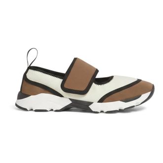 Marni Running Mary Jane Sneaker - female - Marni - Sneakers - Multicolor - 4 UK - Shoes