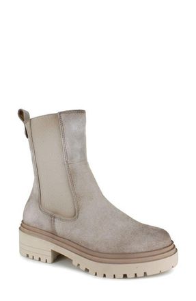 National Comfort Rossie Water Resistant Chelsea Boot in Sand at Nordstrom, Size 10Us