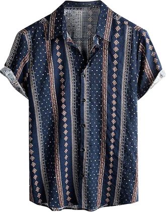 Generic Shirts Mens Short Sleeve Button Down Shirts Lightweight Casual Summer Beach Shirt Mens Short Sleeve Shirts Casual Lightweight Shirts Summer Beach Tops