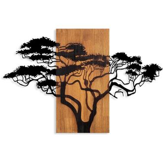 Asir Group LLC Decorazione da parete in legno Accessory Noce Nero